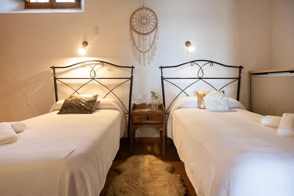 Casa Can Lluc Con Piscina, Jardin Y Vista Al Campo Sant Miquel de Balansat Exteriér fotografie