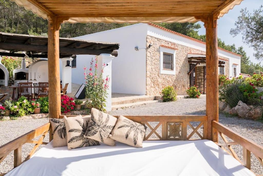 Casa Can Lluc Con Piscina, Jardin Y Vista Al Campo Sant Miquel de Balansat Exteriér fotografie