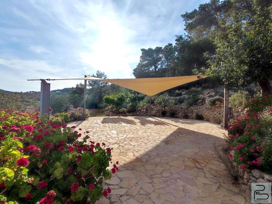 Casa Can Lluc Con Piscina, Jardin Y Vista Al Campo Sant Miquel de Balansat Exteriér fotografie