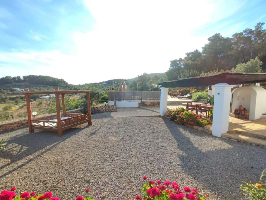 Casa Can Lluc Con Piscina, Jardin Y Vista Al Campo Sant Miquel de Balansat Exteriér fotografie