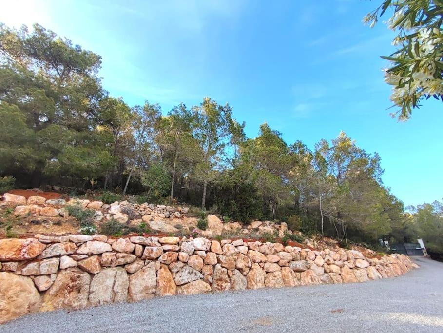 Casa Can Lluc Con Piscina, Jardin Y Vista Al Campo Sant Miquel de Balansat Exteriér fotografie