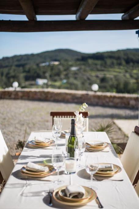Casa Can Lluc Con Piscina, Jardin Y Vista Al Campo Sant Miquel de Balansat Exteriér fotografie