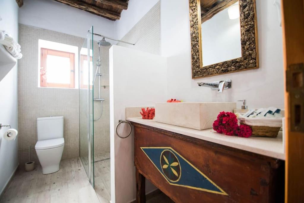 Casa Can Lluc Con Piscina, Jardin Y Vista Al Campo Sant Miquel de Balansat Exteriér fotografie
