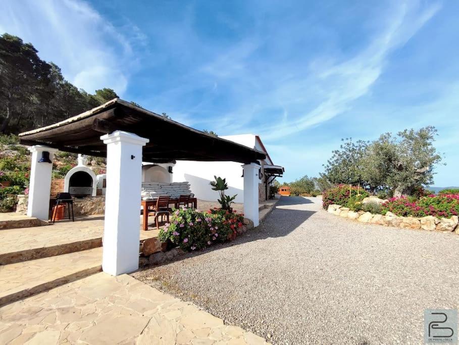 Casa Can Lluc Con Piscina, Jardin Y Vista Al Campo Sant Miquel de Balansat Exteriér fotografie
