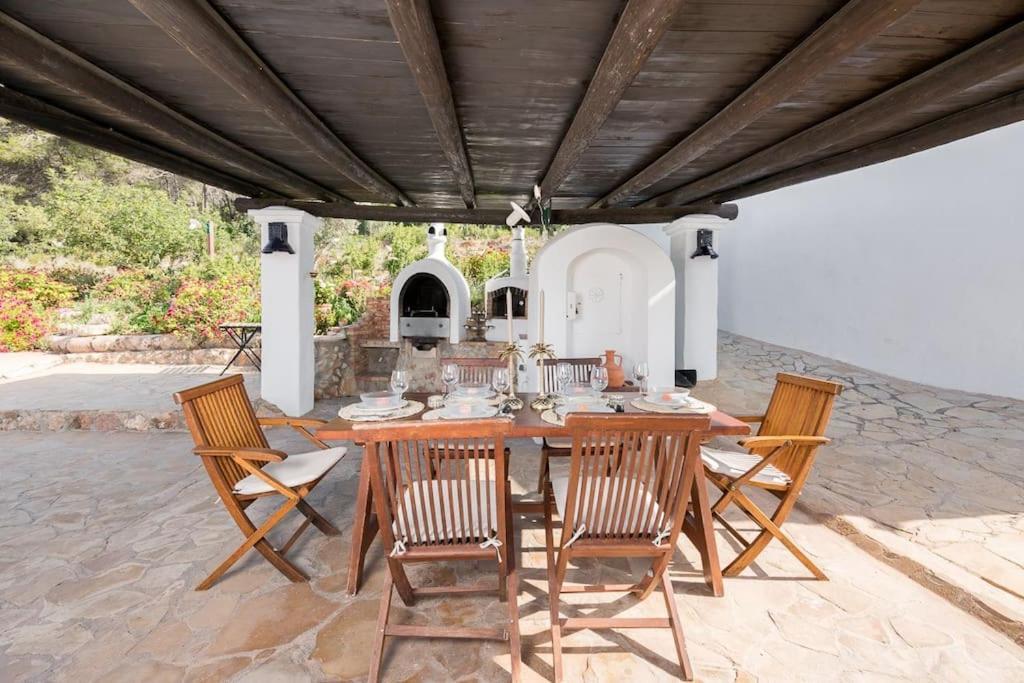 Casa Can Lluc Con Piscina, Jardin Y Vista Al Campo Sant Miquel de Balansat Exteriér fotografie