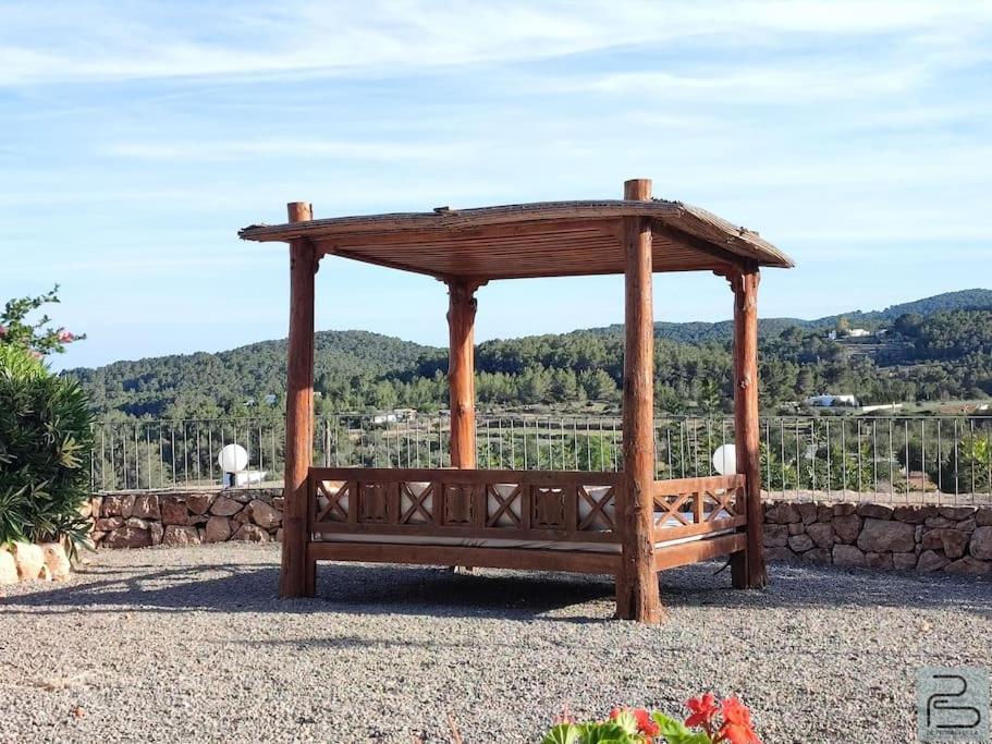 Casa Can Lluc Con Piscina, Jardin Y Vista Al Campo Sant Miquel de Balansat Exteriér fotografie