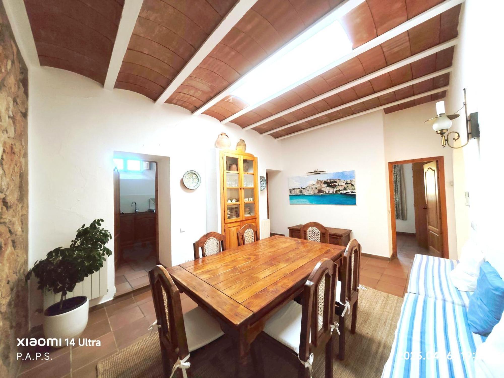 Casa Can Lluc Con Piscina, Jardin Y Vista Al Campo Sant Miquel de Balansat Exteriér fotografie